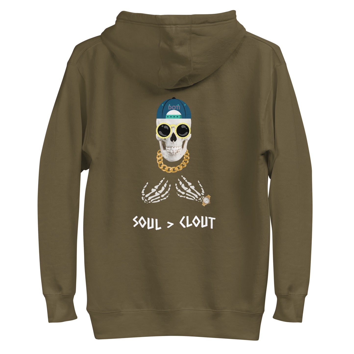 DOTI - SOUL > CLOUT - Unisex Hoodie